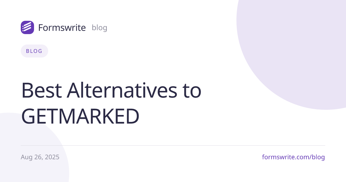 Best Alternatives to GETMARKED