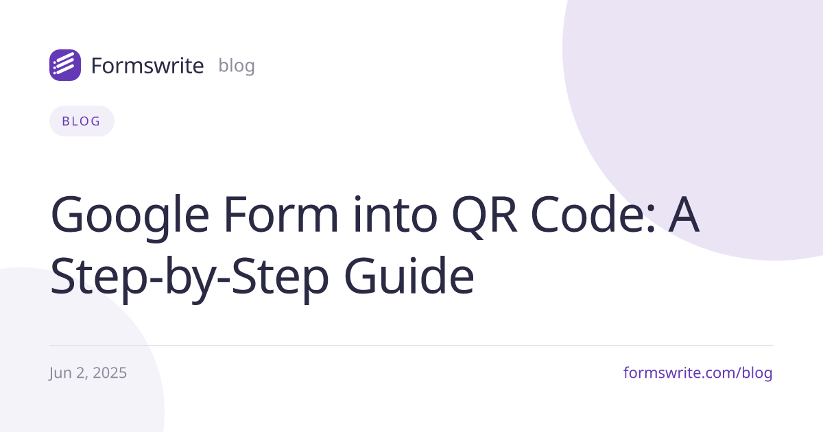 Google Form into QR Code: A Step-by-Step Guide