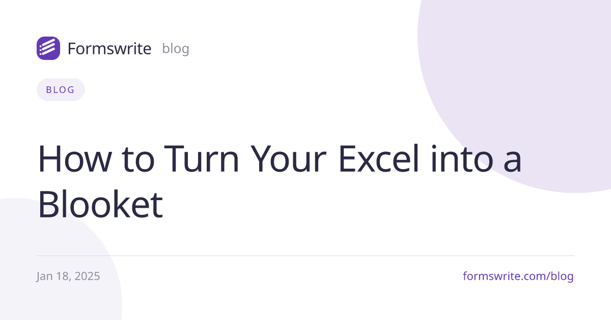 How to Turn Your Excel into a Blooket