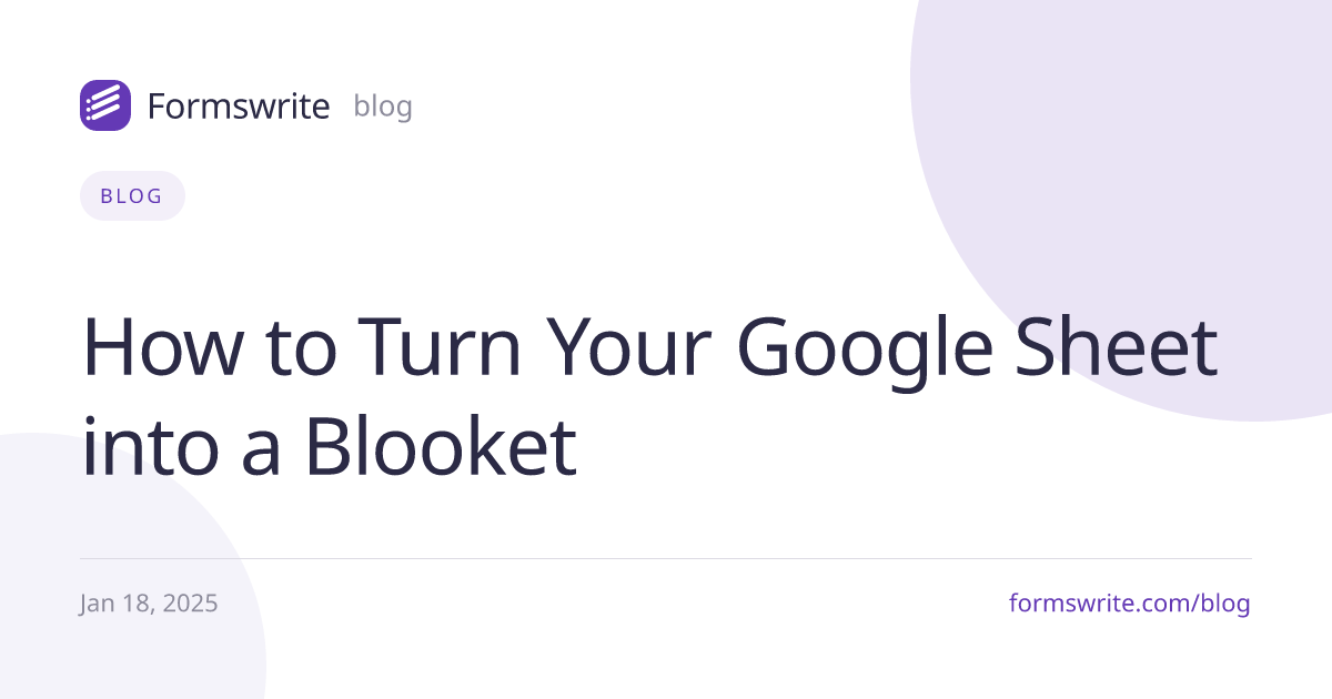 How to Turn Your Google Sheet into a Blooket
