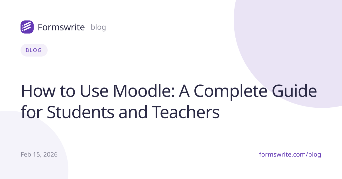 How to Use Moodle: A Complete Guide for Students and Teachers