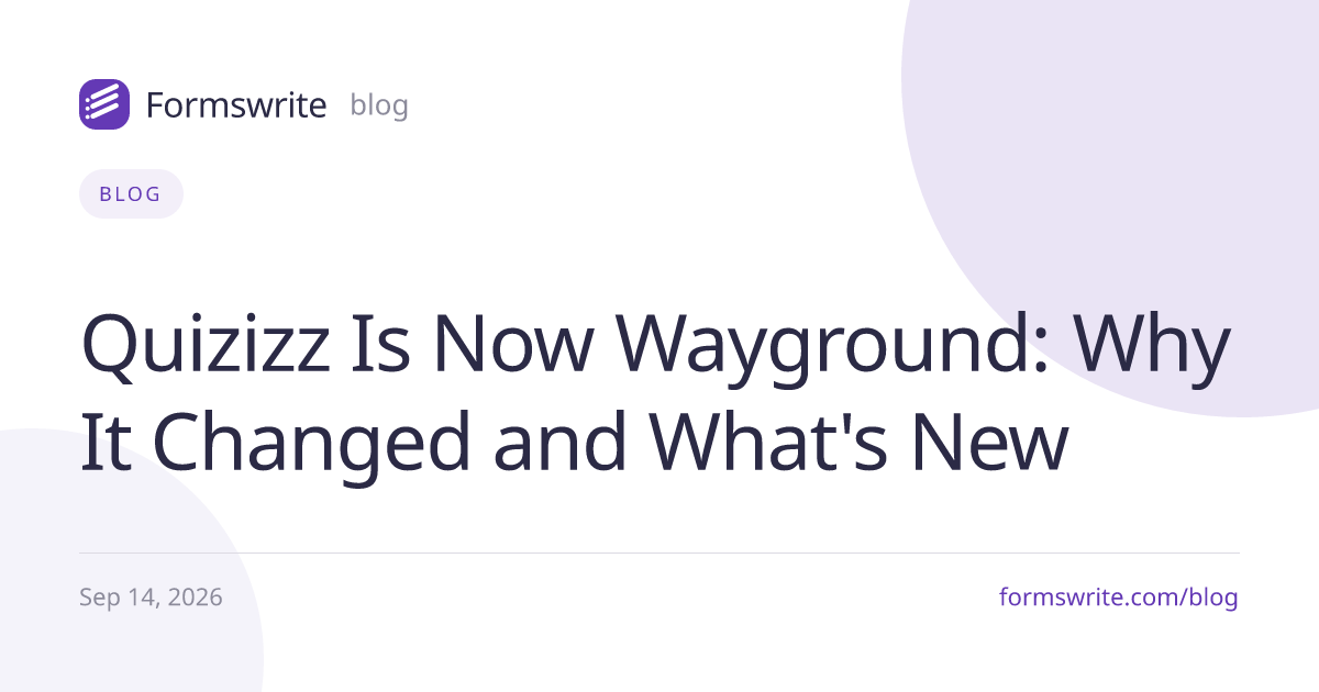 Quizizz Is Now Wayground: Why It Changed and What's New